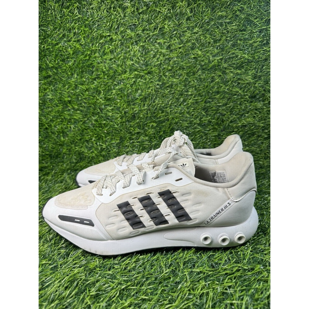 Adidas Original LA Trainer III 3 GY7492 Men's  running Shoes White/Black Sz 10.5